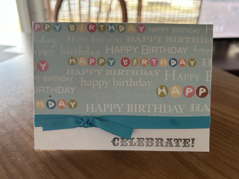 Handmade Birthday Card