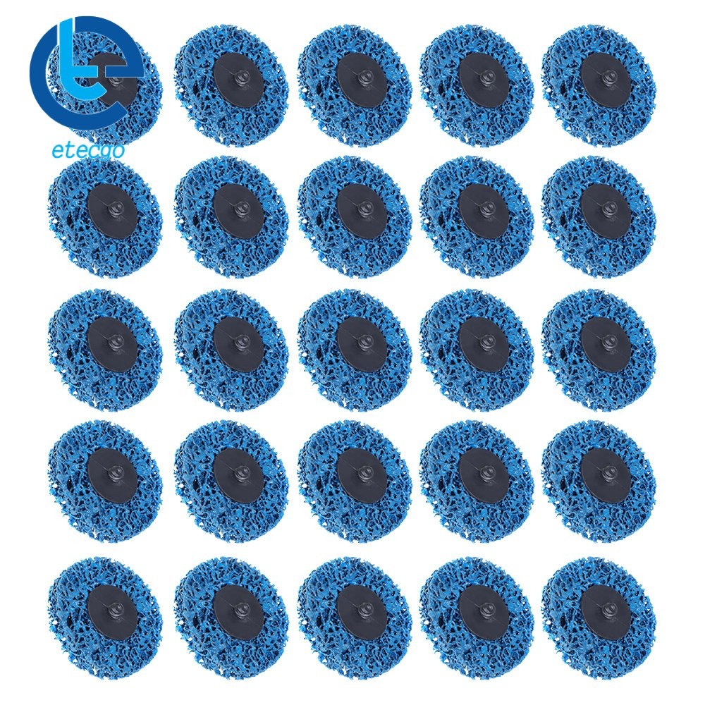 3 Inch 25 Pack  Quick Change Easy Strip & Clean Discs Fit For Paint Rust