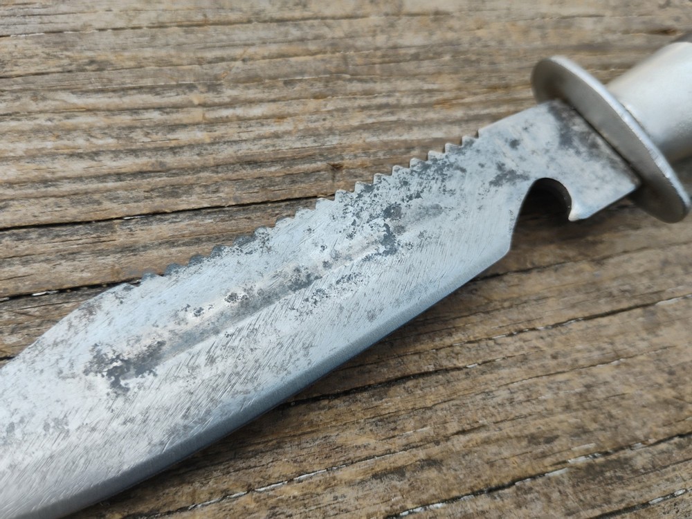 Vintage Fixed Blade Hunting Knife No Sheath