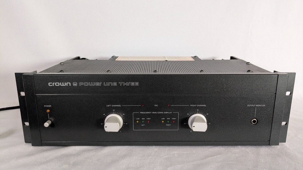 Crown Power Line Three Stereo Power Amplifier