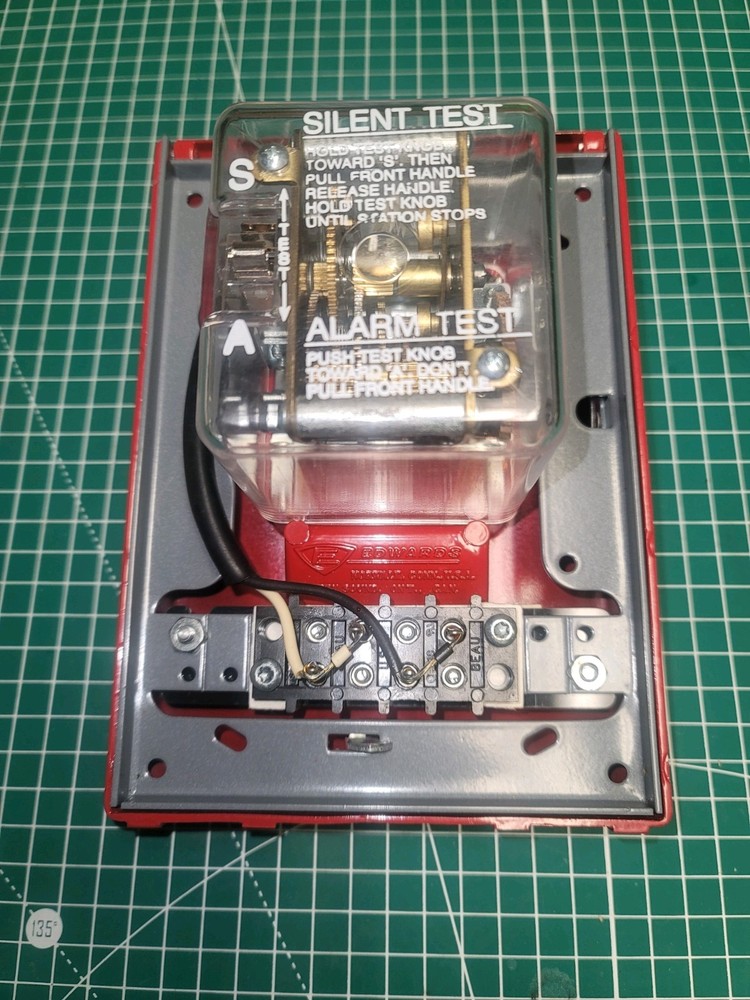 EDWARDS 1251-O Coded Fire Alarm Pull Station