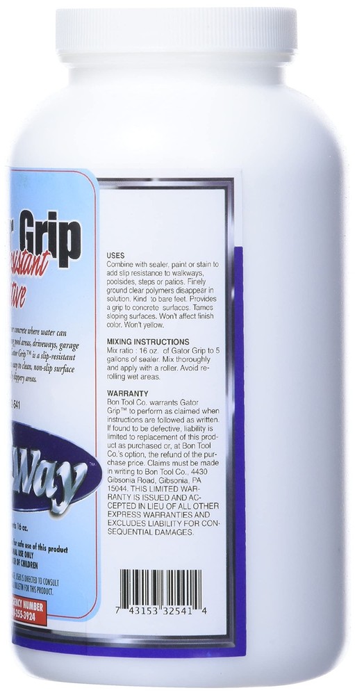 Bon Tool Gator Grip Slip Resistant Additive 16oz