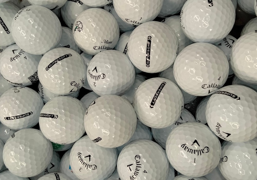 3 Dozen Callaway Supersoft Golf Balls - 3A