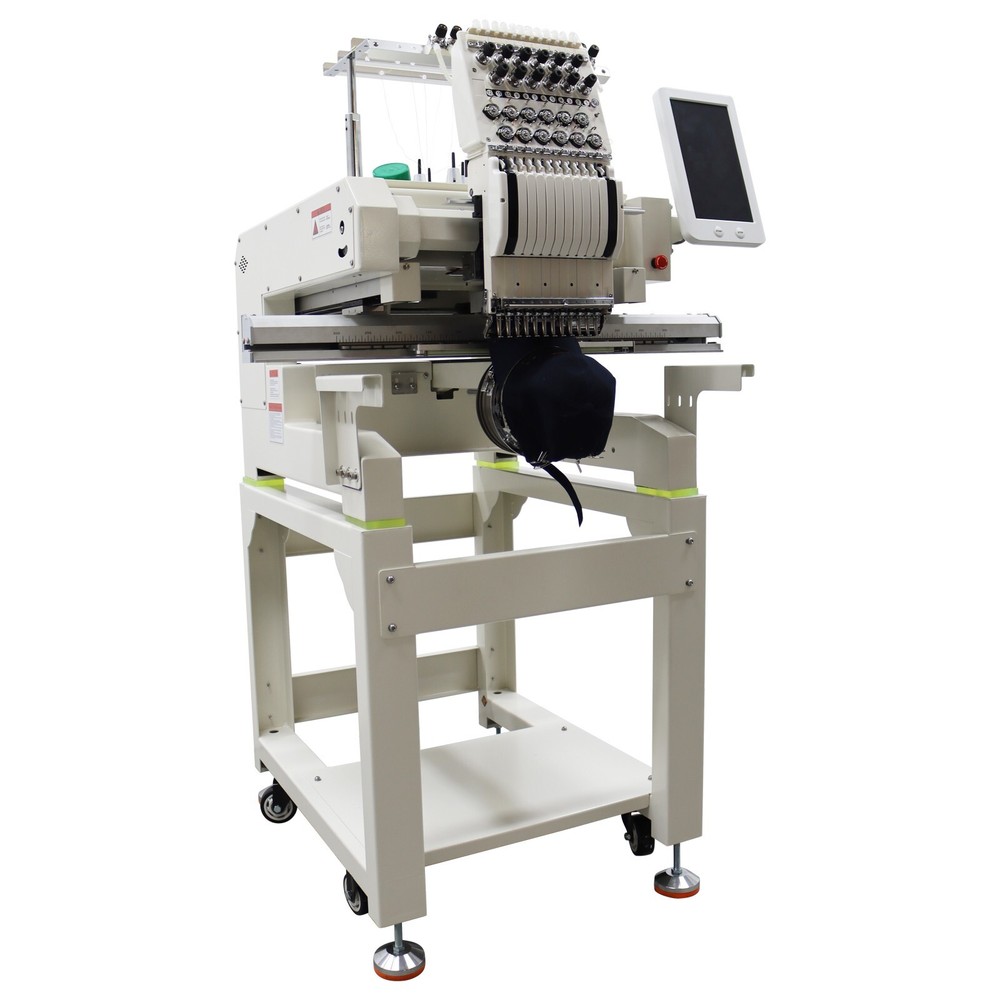 Automatic Computerized Embroidery Machine Single head 12 needles 110V-220V 300W