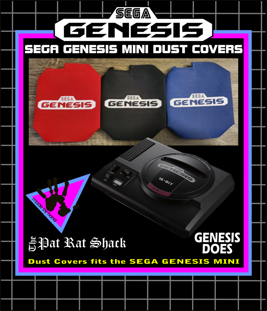 Sega Genesis Mini system dust covers