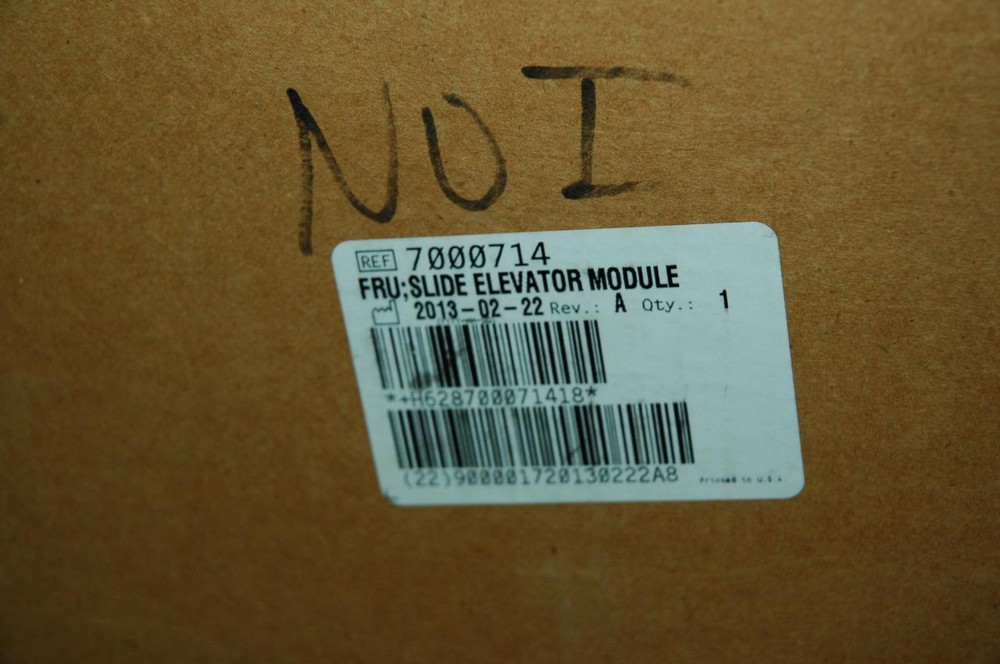 Beckman Coulter Slide Elevator Module 7000714 - NOS