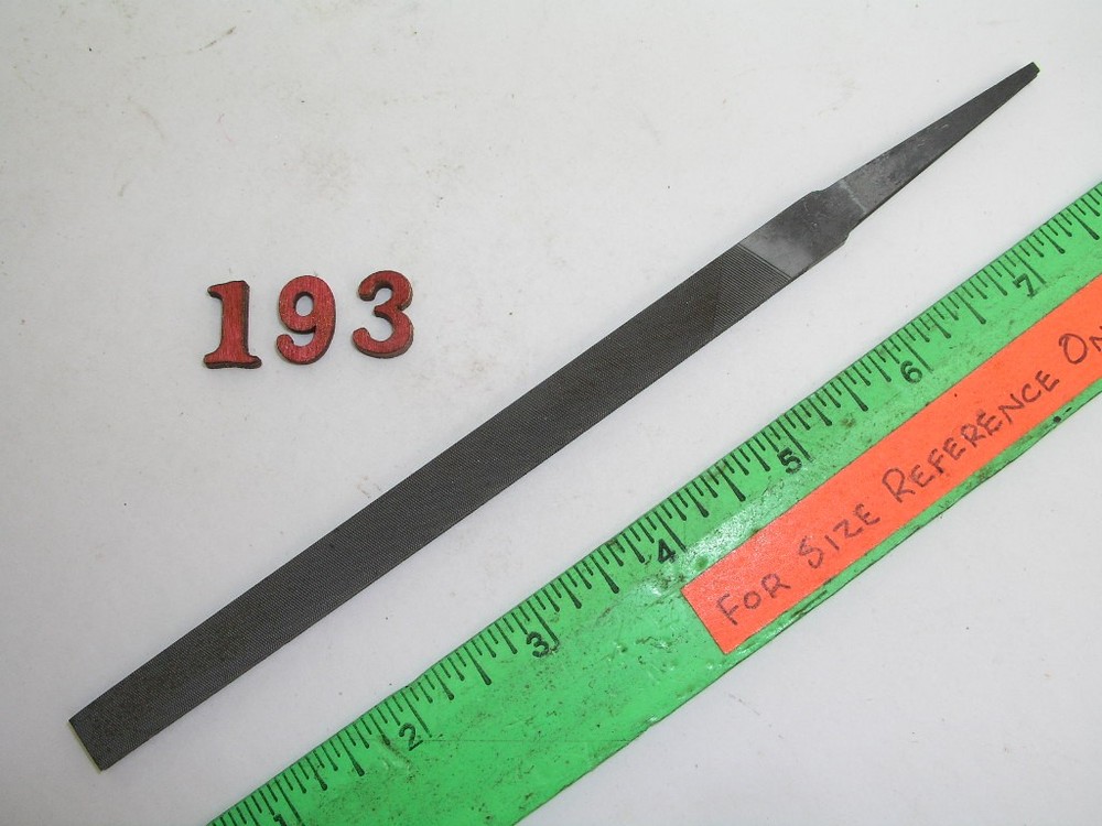 6" Pillar File Smooth Disston USA