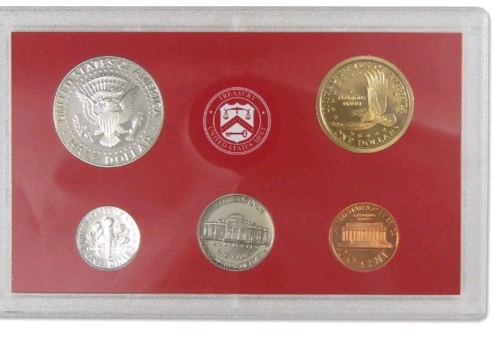 2000 S SILVER Proof Mint Set, Original Government Packaging OGP COA 🔥