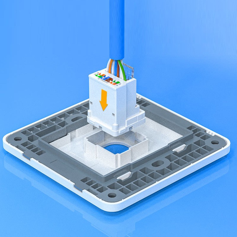 Shockproof Cable Module PC Network Module Ethernet Network Adapter Tool