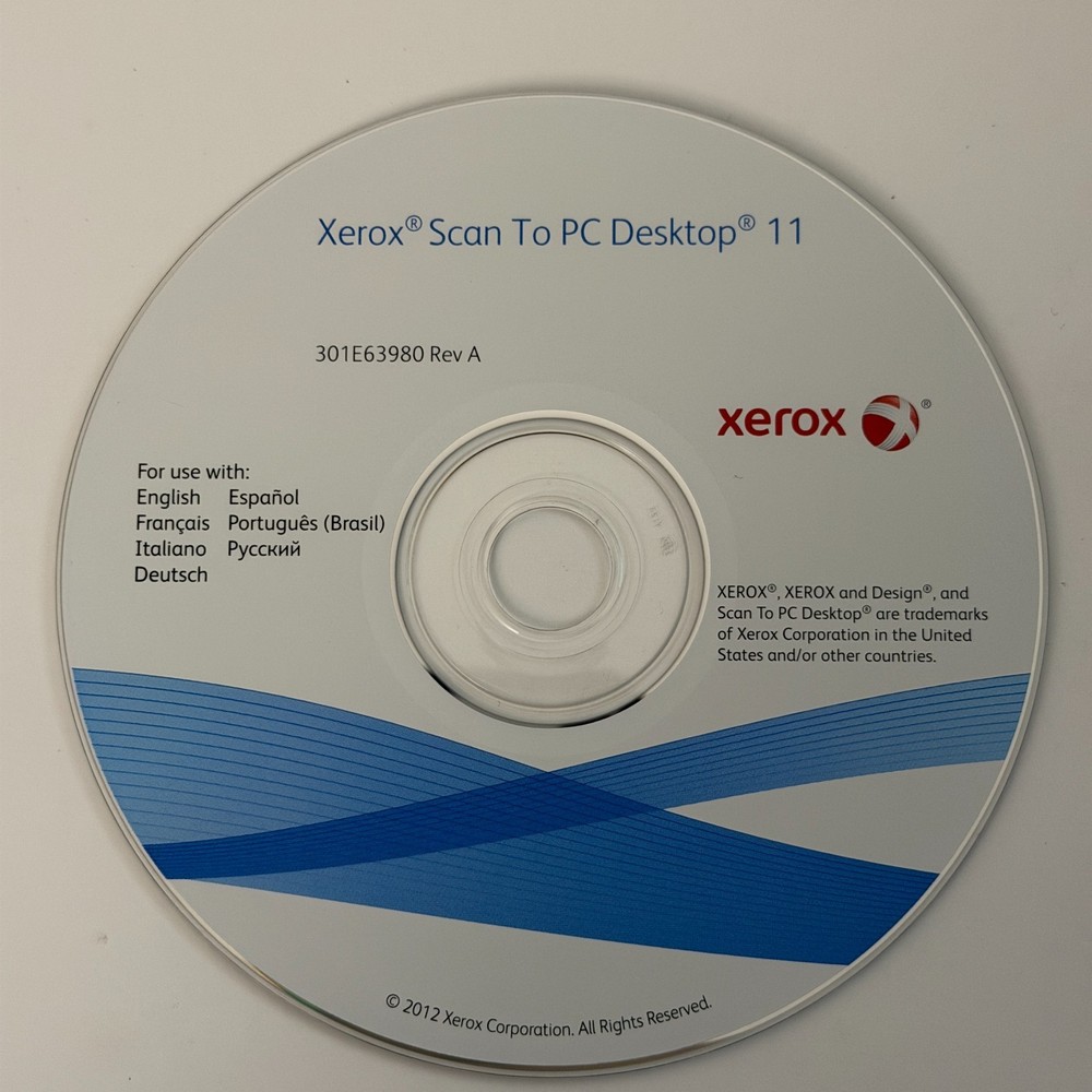 Xerox Scan to PC Desktop 10 CD