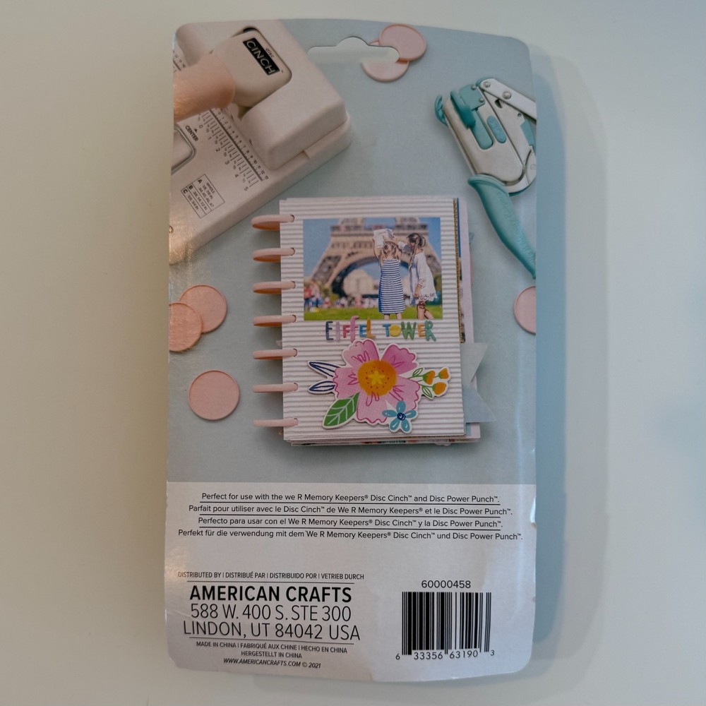 We R Memory Keepers Cinch Binding Discs Multi-Pack 54pcs Multi-Color