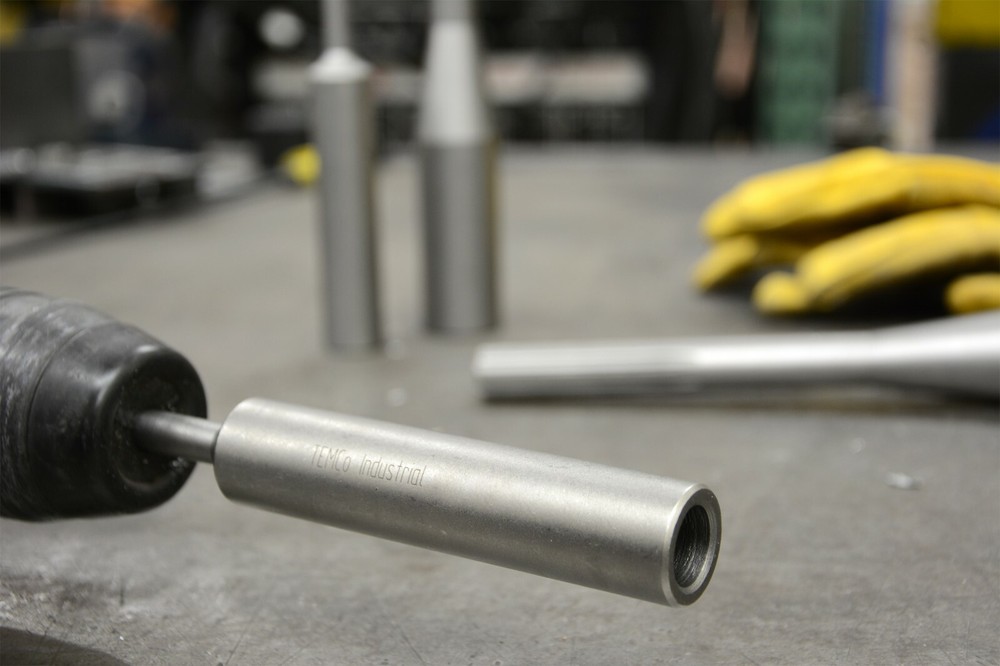 TEMCo Industrial - 5/8" Bore SDS MAX Ground Rod Driver