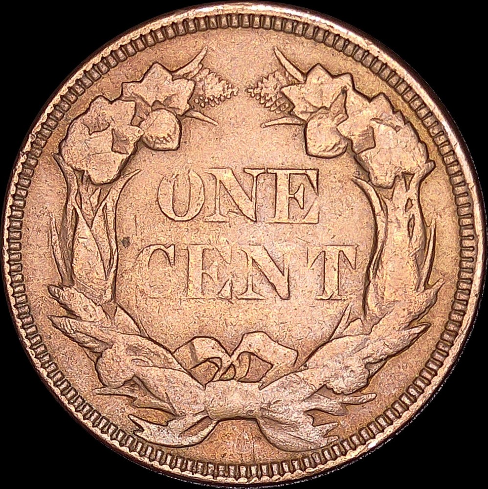 1857 1C Flying Eagle Cent Uncertified Circulated