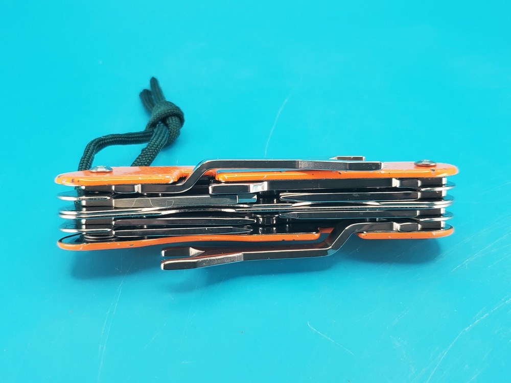 Adrenaline Rush Gentlemen's Skateboard Multi-Tool Hardware 9-in-1 Wrench