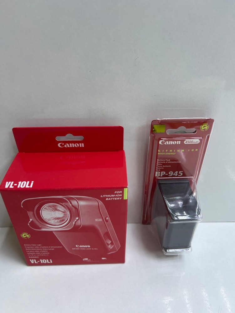 Canon VL-10LI & BP-9 Video Light