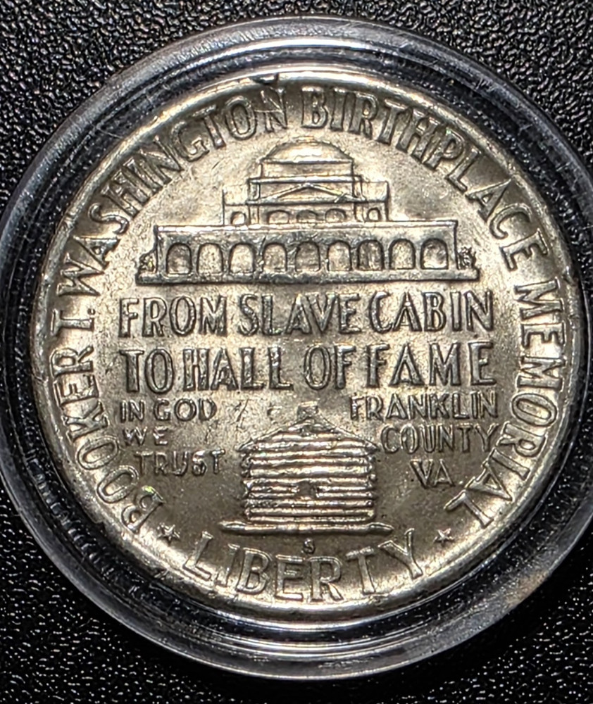 1950 S Booker T Washington Silver Half Dollar Luster - UNC