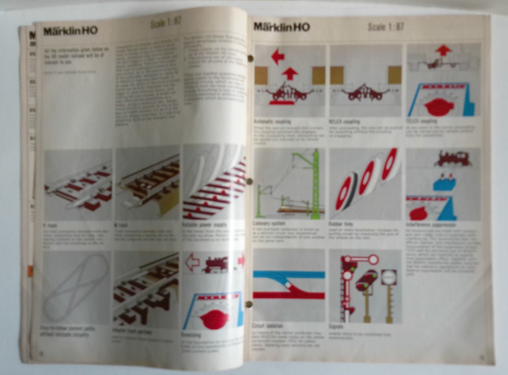 Vintage Marklin 1973 E Catalog