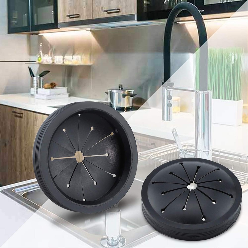 Rubber Garbage Disposal Splash Guards & Sink Stopper 4-Piece Set