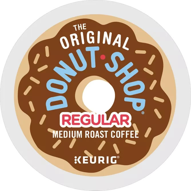 ORIGINAL DONUT SHOP REGULAR MEDIUM ROAST KCUPS 10CT