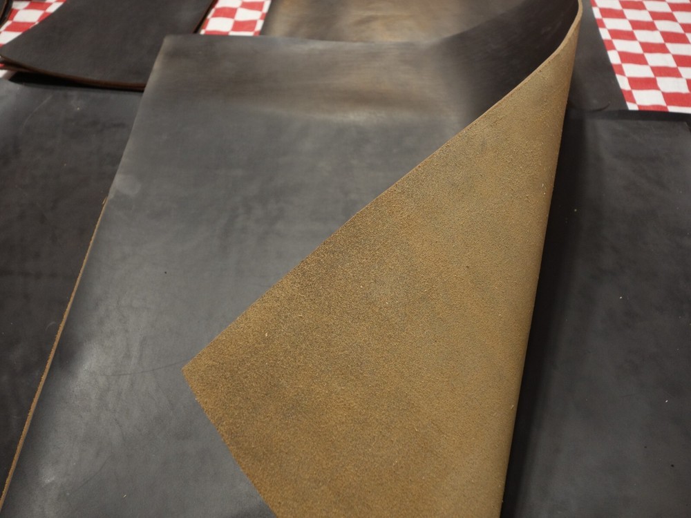 HORWEEN NAVY BLUE CHROMEXCEL LEATHER CUTS,5-6 OZ. VARIOUS SIZES , SELECT YOURS.