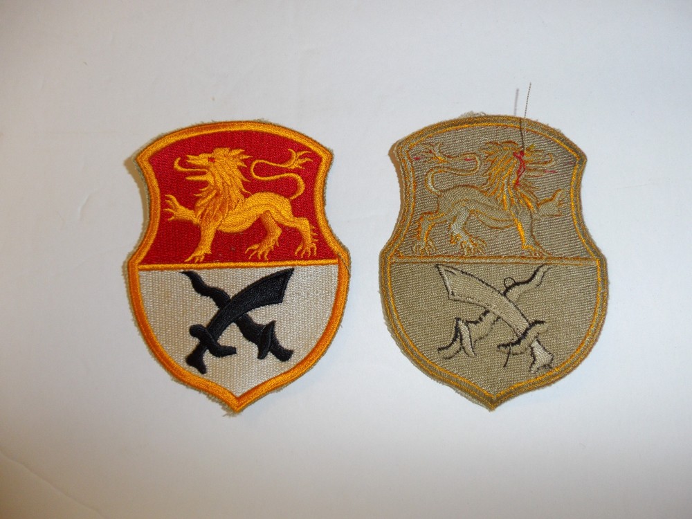 b1456 WW 2 US Army 15th Cavalry Group R2D