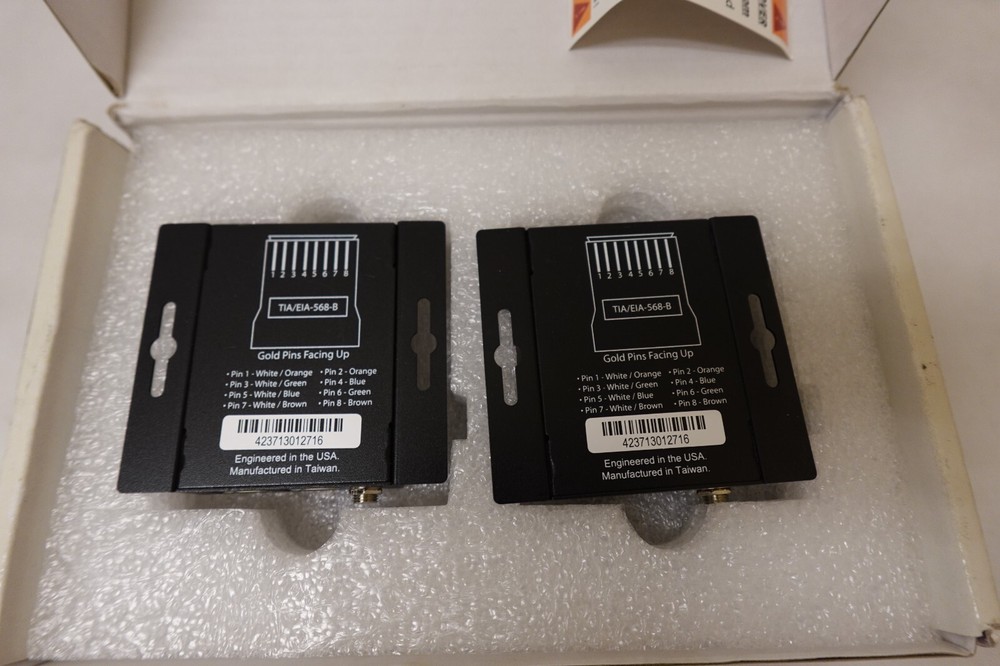 BINARY HD-2CAT-1080P-130 HDMI Extender Transmitter And Receiver Power Supply