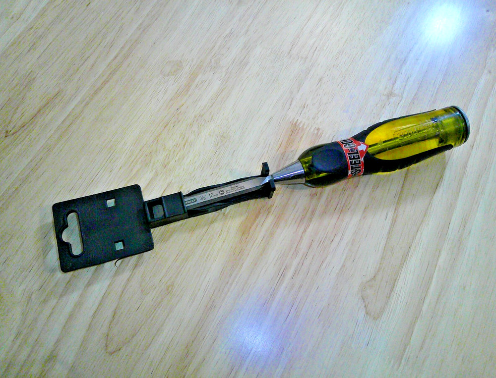 USED Stanley Tools 3/8" 10MM Steel Core Wood Chisel