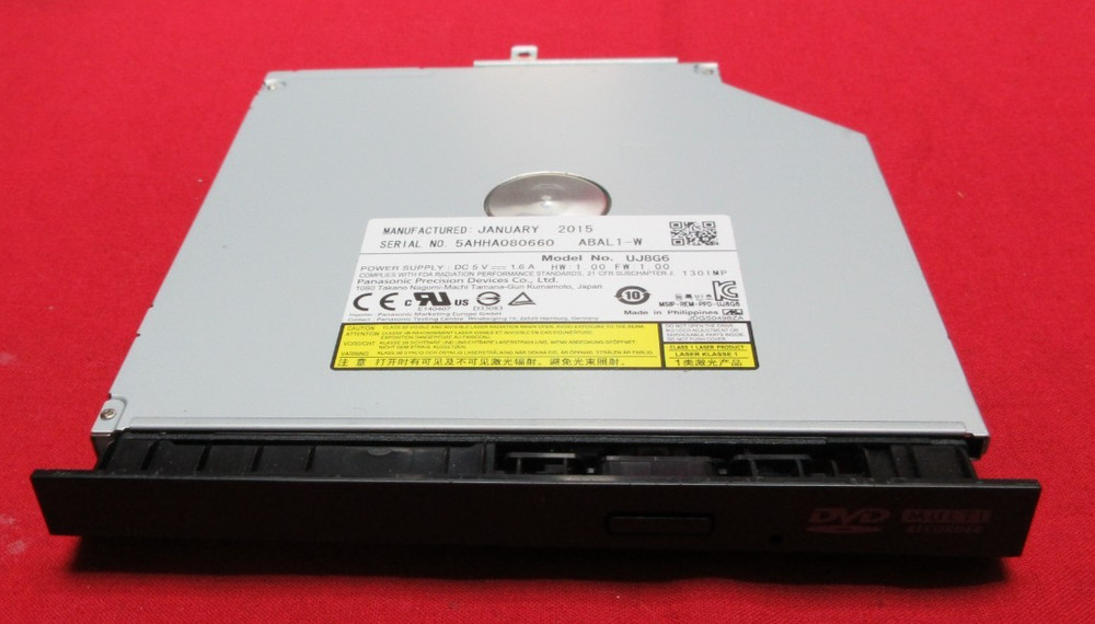 ORIGINAL ASUS X755J OPTICAL DRIVE & BEZEL UJ8G6