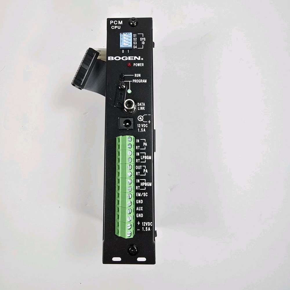 Bogen Model PCMCPU Central Processing Module PCM2000 System Module