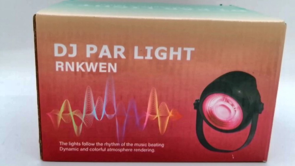 DJ Par Light Smart Atmosphere Light APP Remote Control Open Box Tested Working