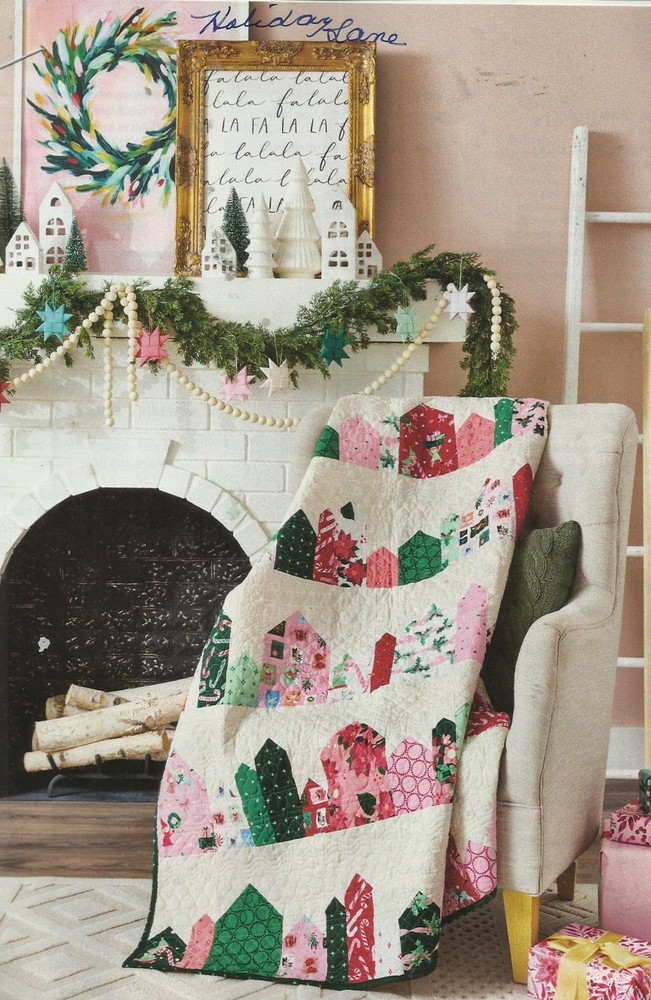 D0018 HOLIDAY LANE QUILT PATTERN/INSTRUCTIONS