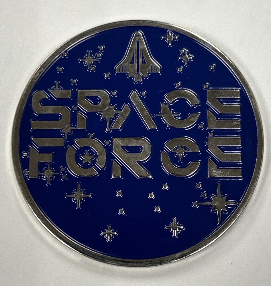Department Of The US Space Force - Space Command Challenge Coin