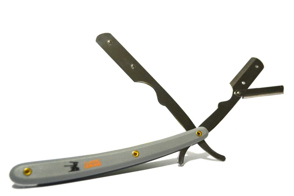 Classic Samurai CS-101 Stainless Steel Straight Edge Barber Razor