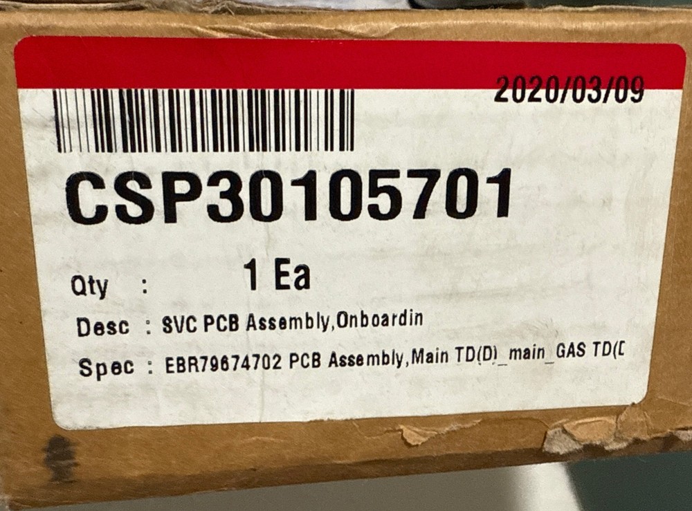 LG, CSP30105701, SVC PCB Assembly, Main Control Board, New!!