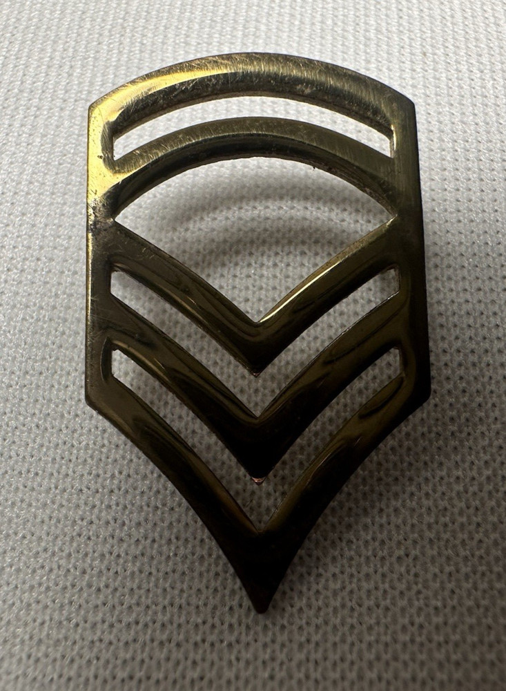 Vintage U.S. Army Sergeant First Class (E-7) Rank Insignia Pin