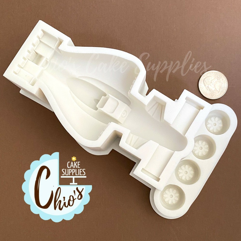3D Race car / Formula 1 silicone mold