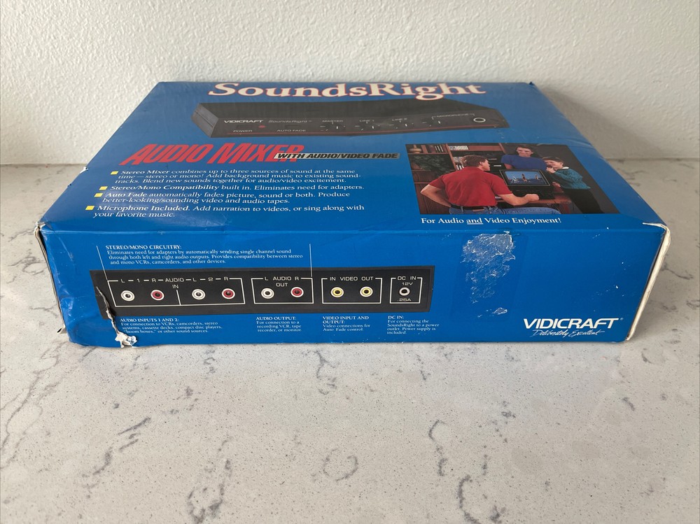 Vidicraft SoundsRight Audio Mixer