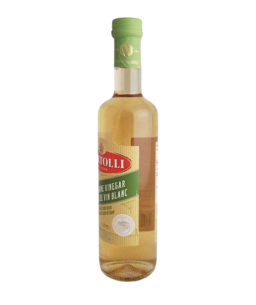 Bertolli White Wine Vinegar, 500ml/17.5 fl. oz. Bottle