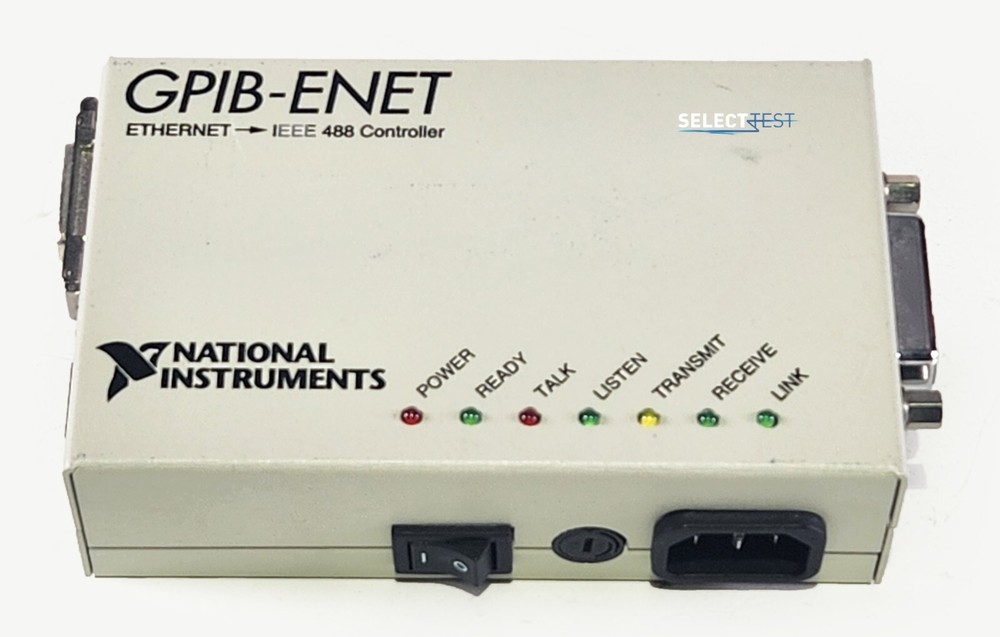NATIONAL INSTRUMENTS (NI) GPIB-ENET GPIB-ETHERNET CONTROLLER *LOOK* (REF.: 6F7N)