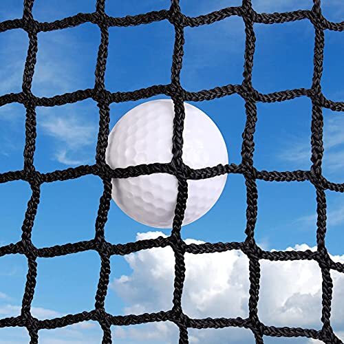 Golf Practice Net Netting Barrier Nets Nylon Black NEW