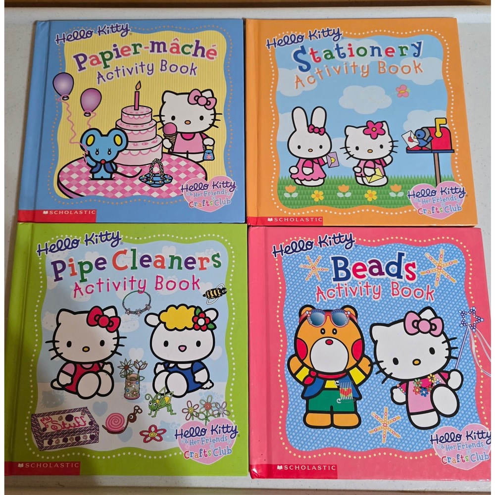 Hello Kitty Activity Books (Set of 4)
