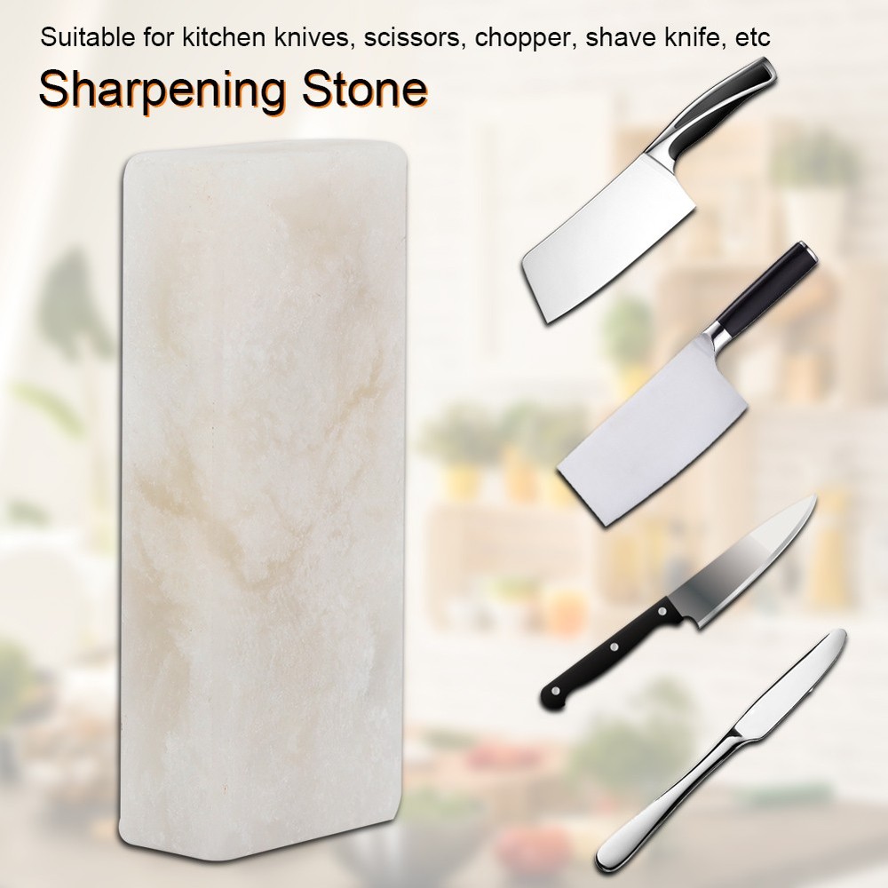(White)10000 Grid Mini Sharpening Stone Grindstone Sharpener Knife Polish WT
