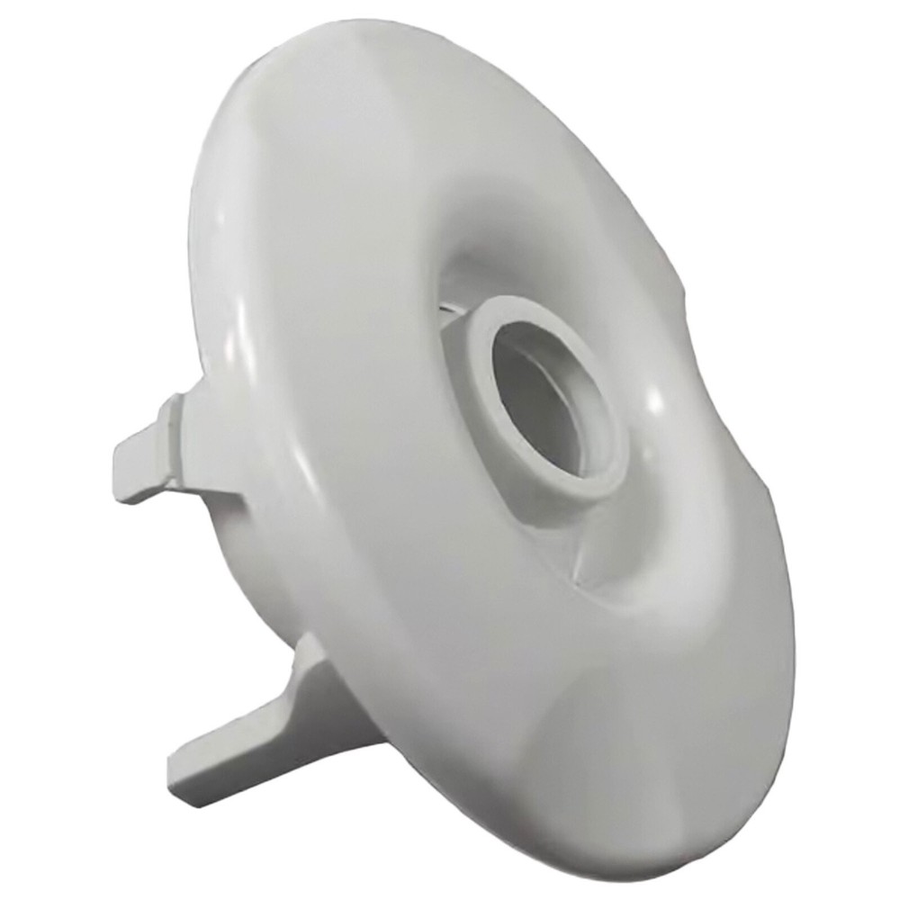 Bath Eyeball & Smooth Escutcheon Assembly-Classic White