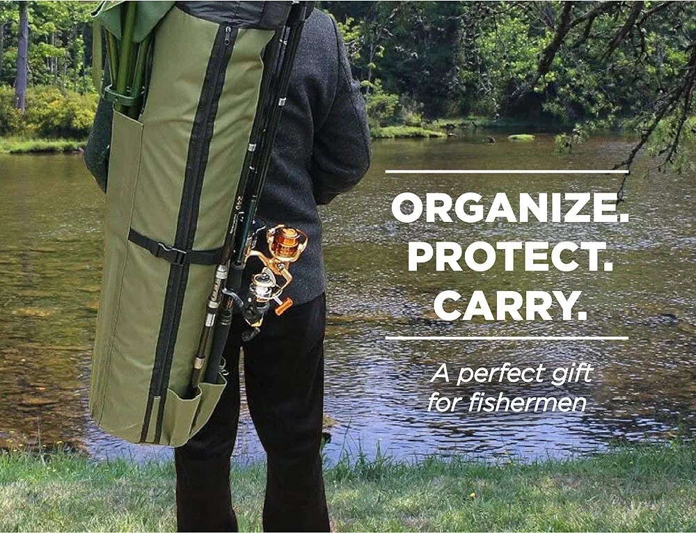 Fishing Rod Case Organizer, 48.5" x 13.5"