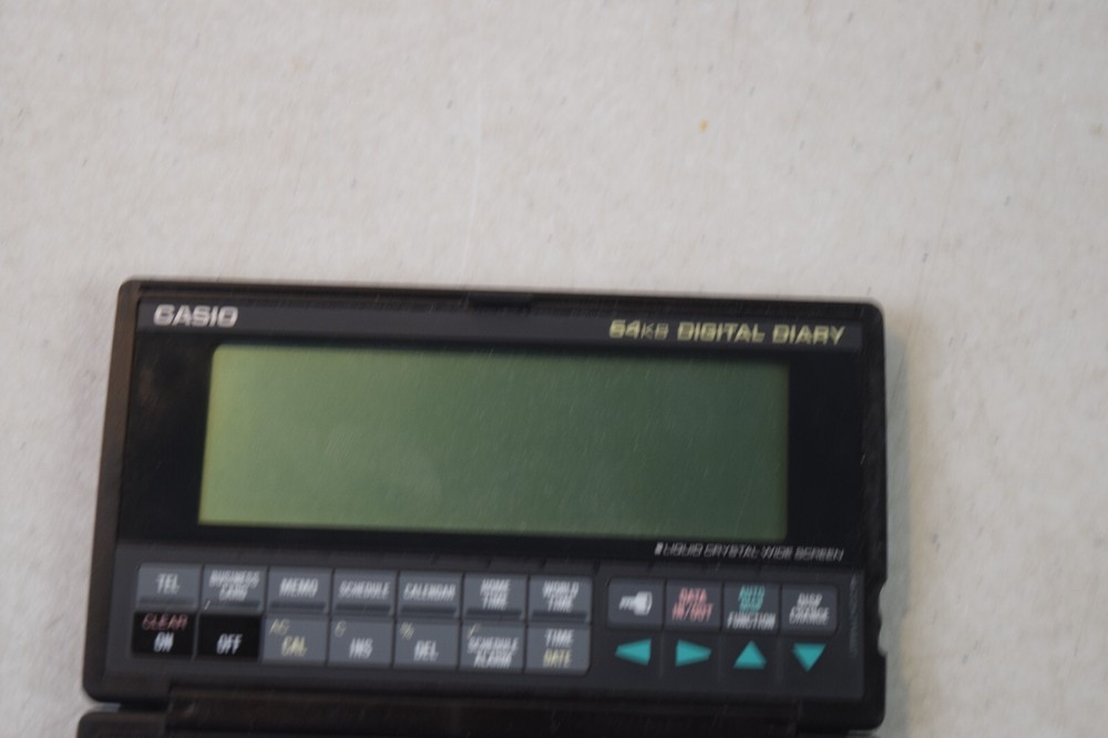 CASIO 64 KB memory DIGITAL DIARY SF7500