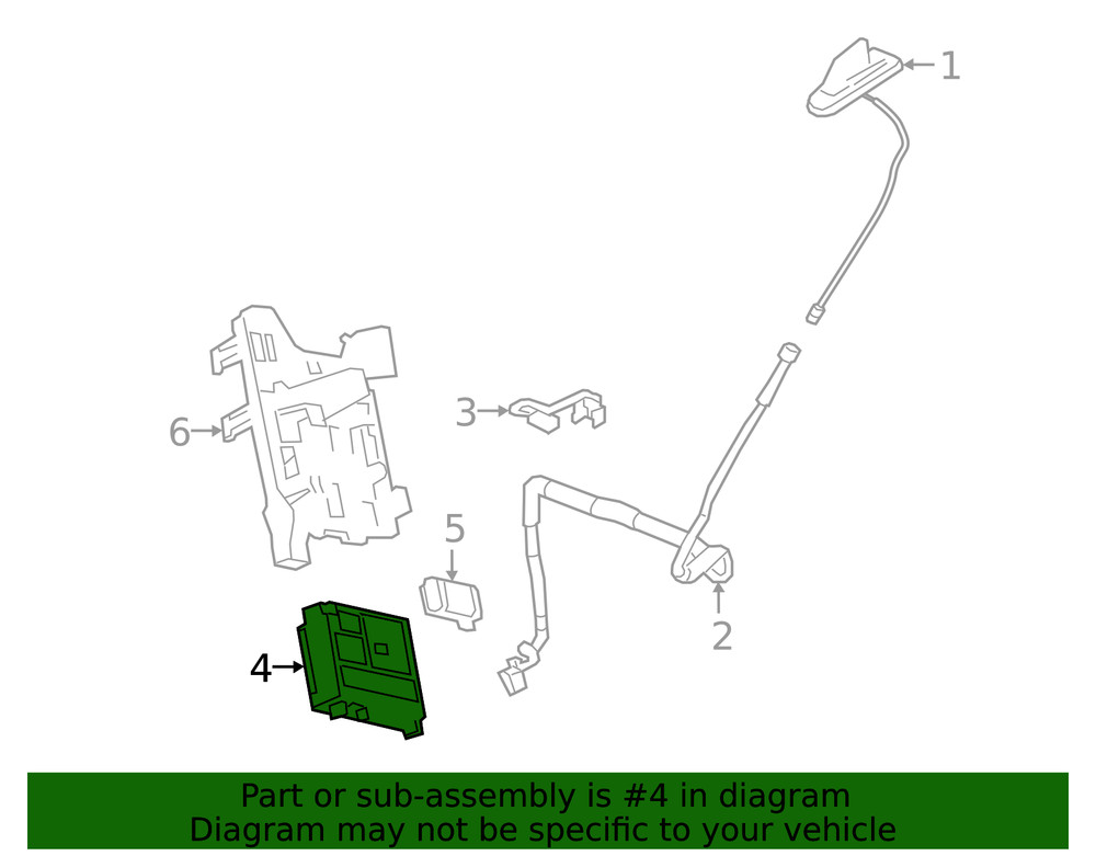 Genuine GM Module 86803986