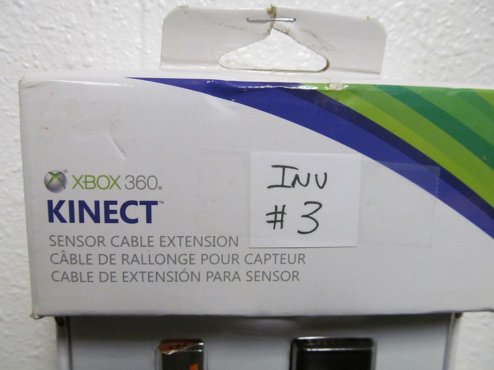 NEW PDP ~ Microsoft Xbox 360 Kinect Sensor Cable 9' Extension Cord ( INV # 3 )