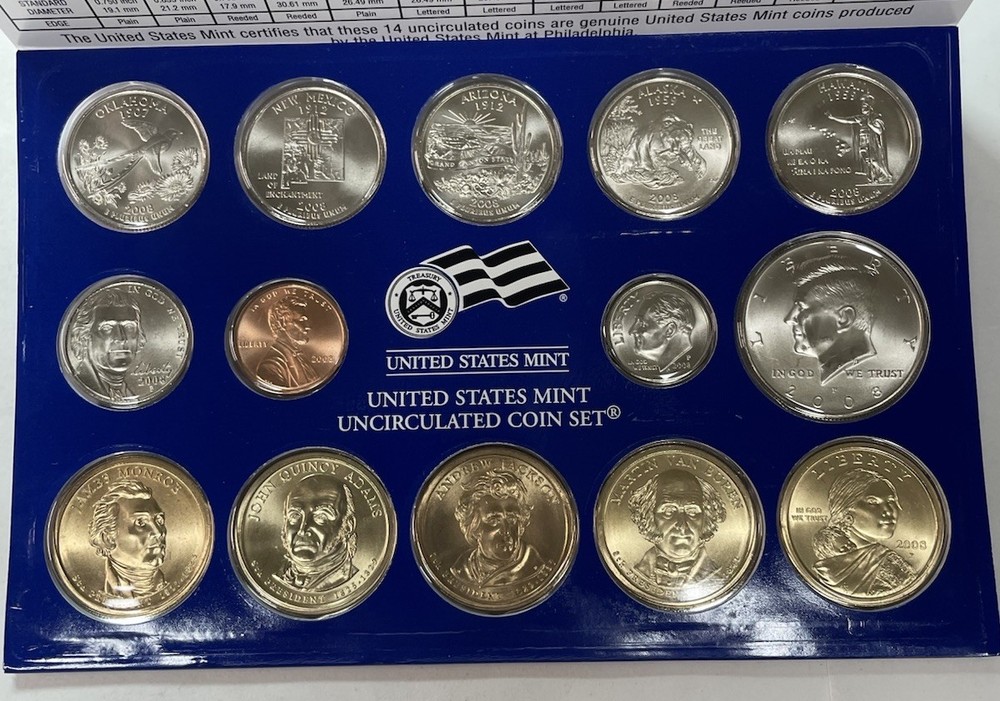 2008 US Mint Uncirculated Set