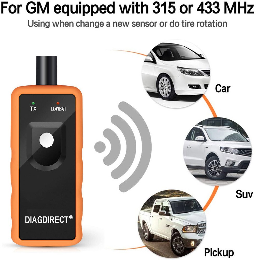 EL-50448 TPMS Relearn Reset Tool for GM Tire Sensor Programming Activation Tool