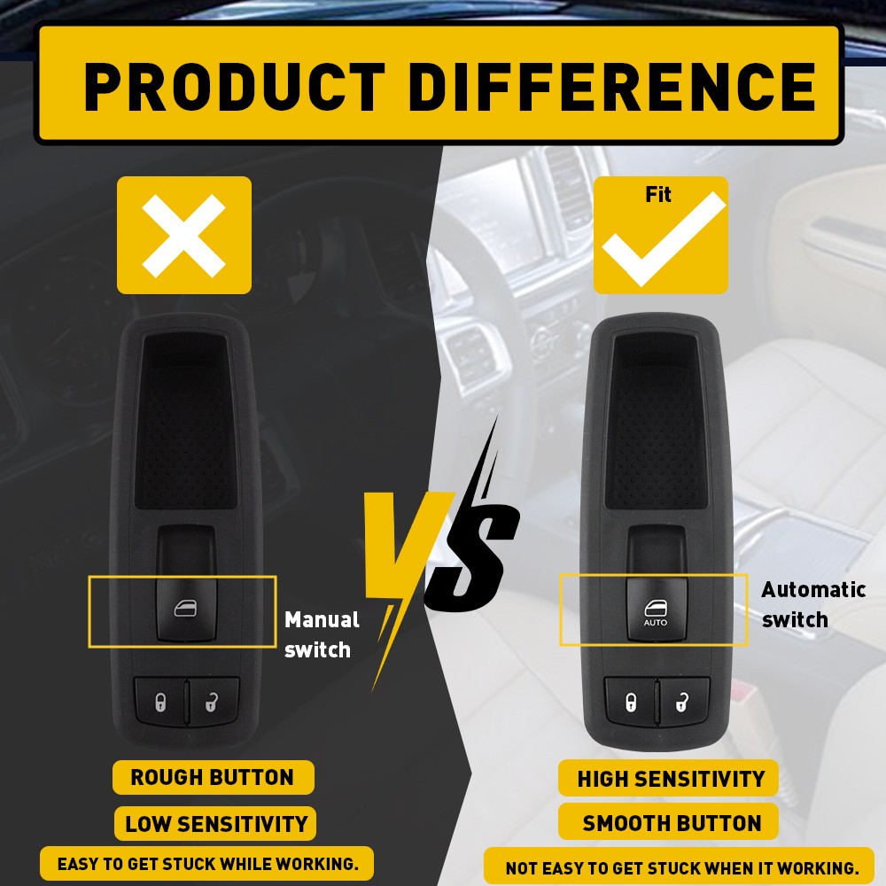 For Dodge Ram 1500 3500 2500 2009-2012 Window Switch Front Right Passenger Side